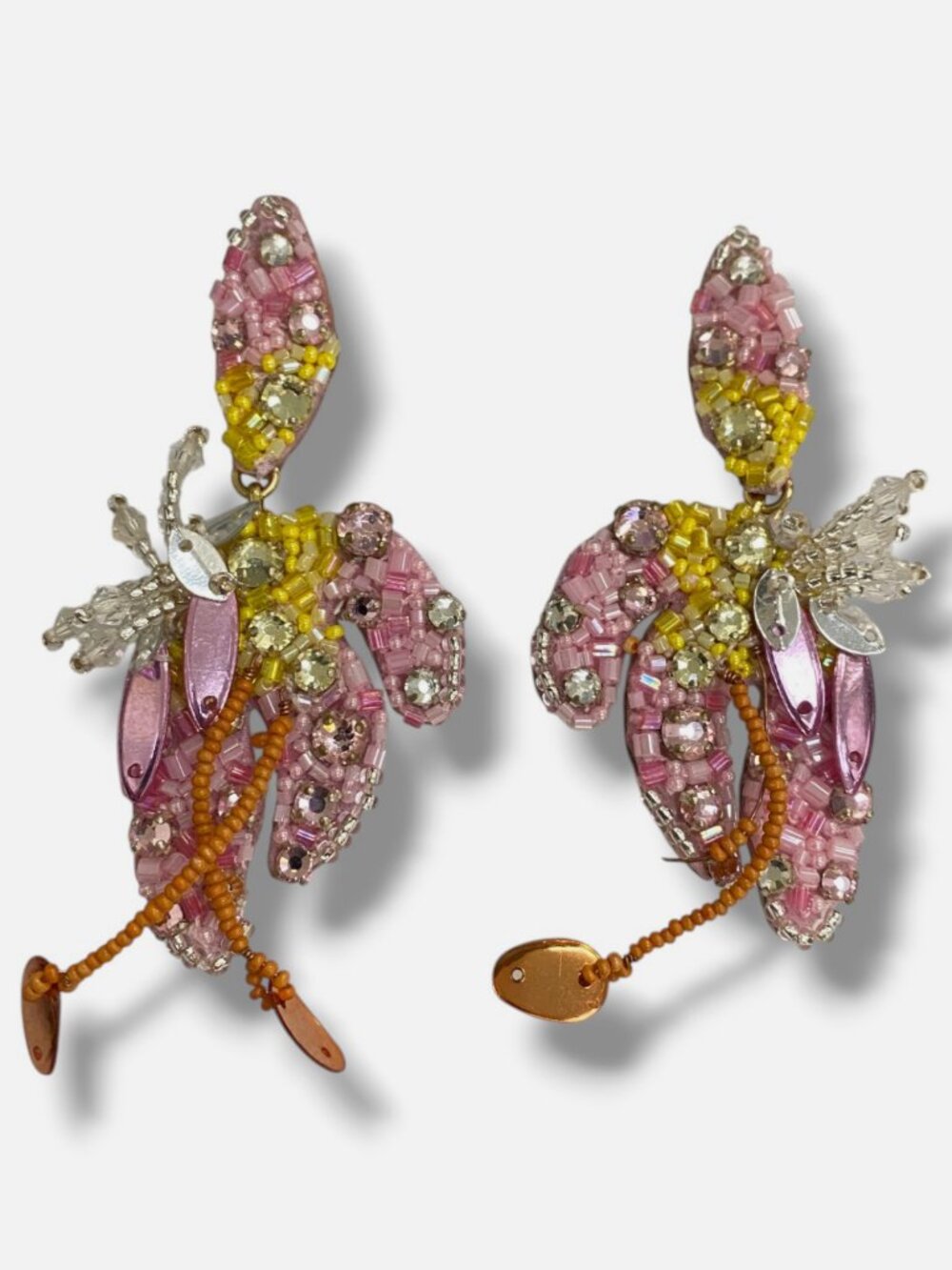 Mignonne Gavigan Women's Pink Paz Drop Earrings